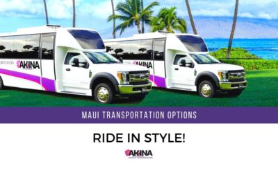 Ride in Style with One of Our Many Maui Transportation Options